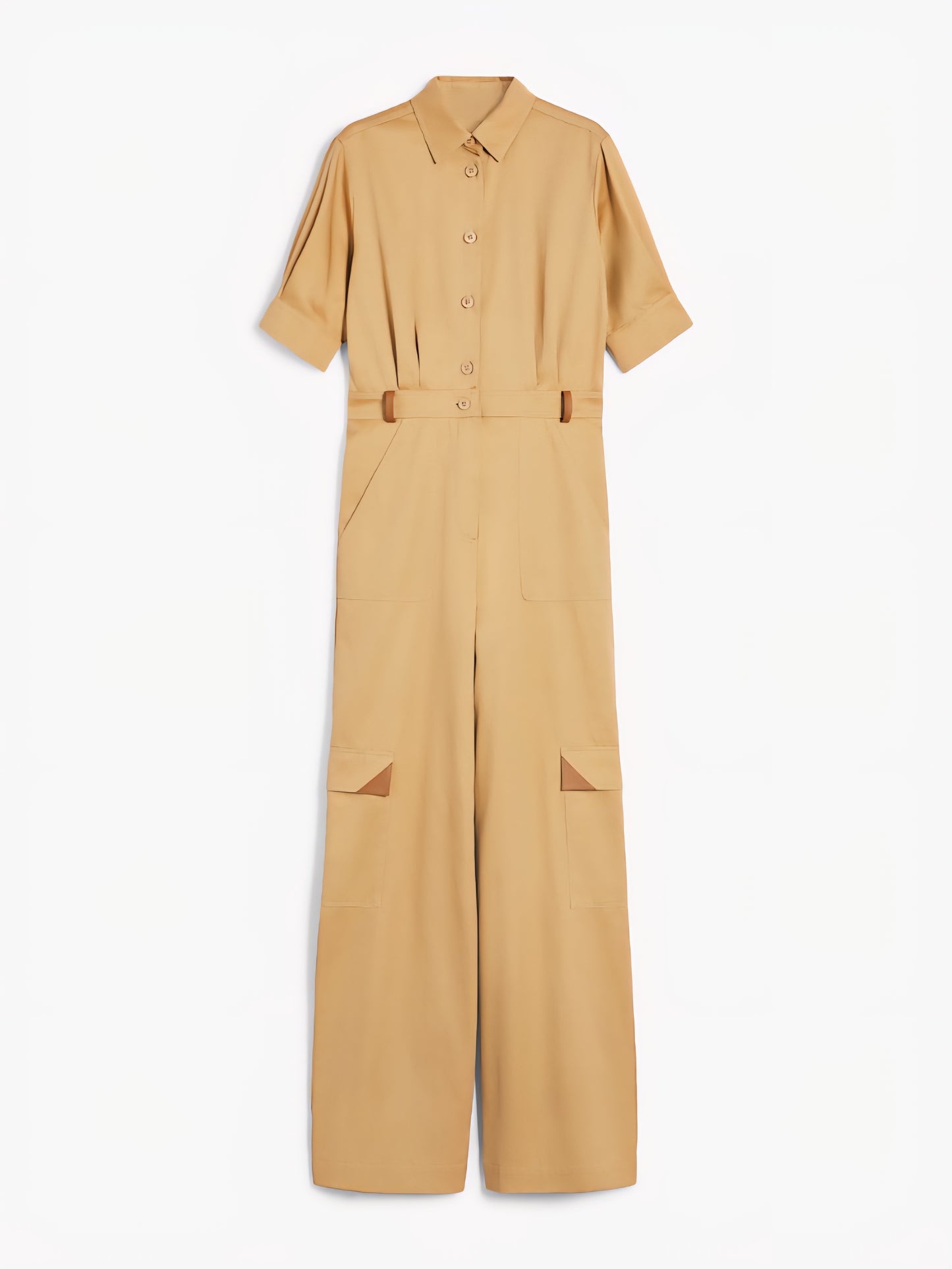 Workwear jumpsuit in gabardine
