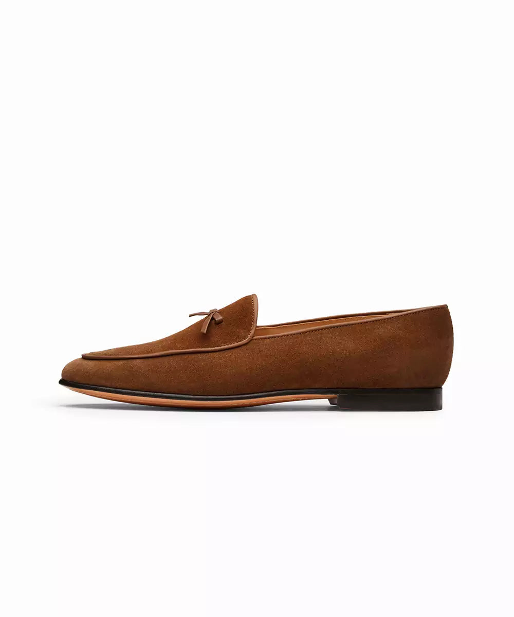 Suede casual loafer