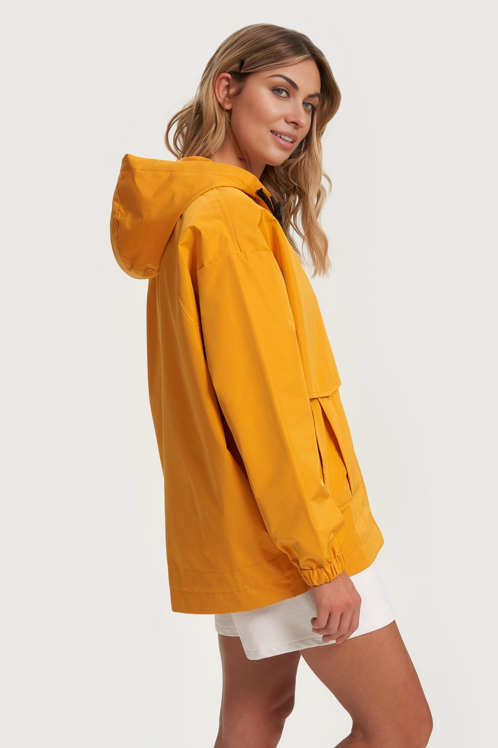 Dora short length raincoat