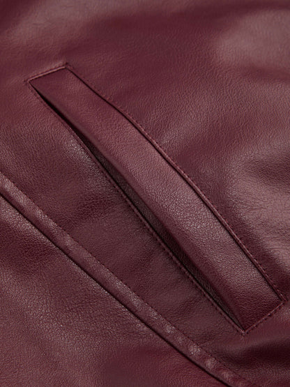 Bree Vegan Leather Bomber Jackets