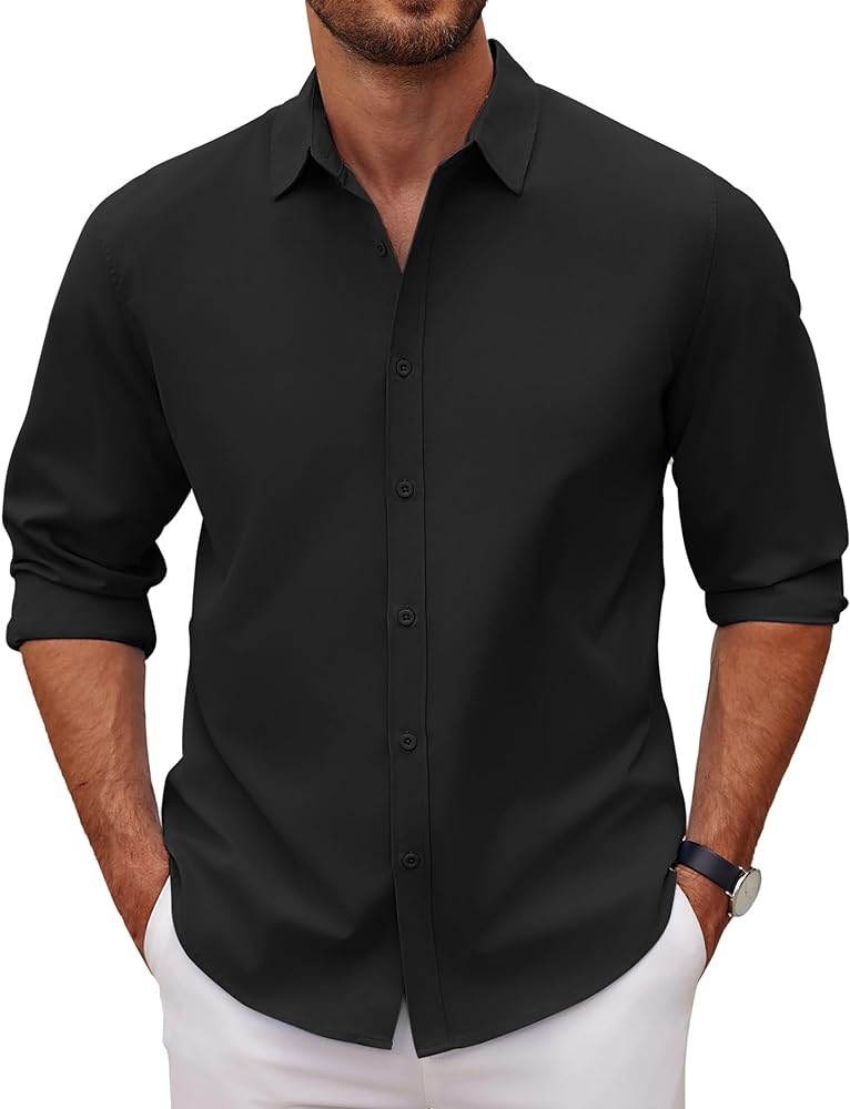 Jackson Slim Fit Long Sleeve Dress Shirt