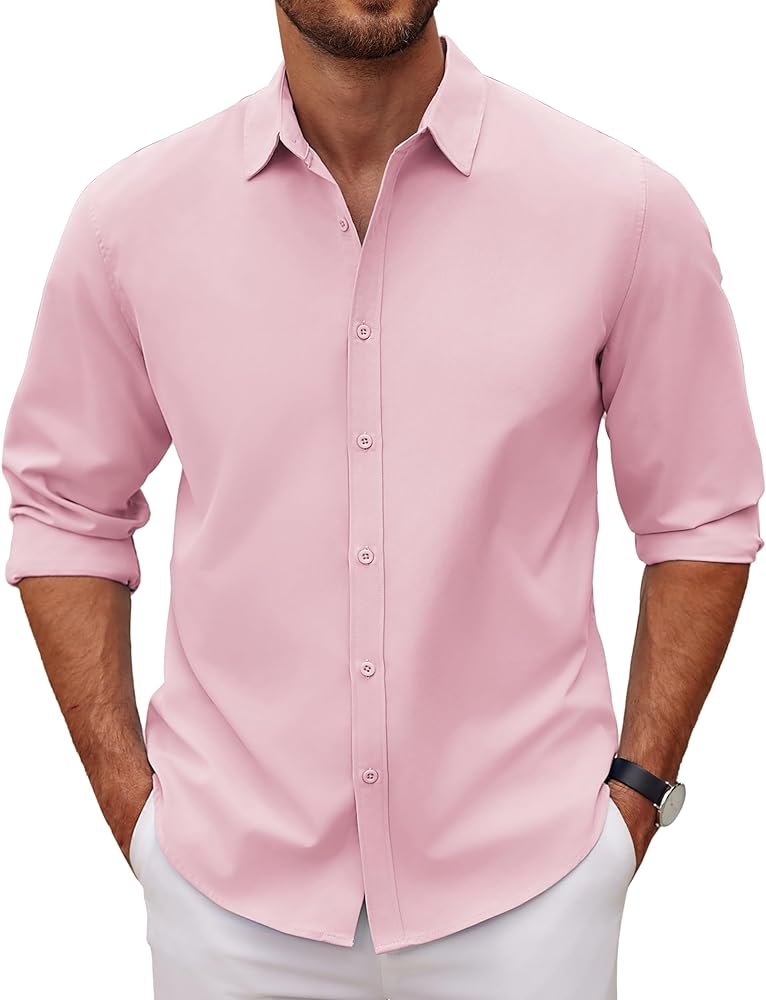 Jackson Slim Fit Long Sleeve Dress Shirt