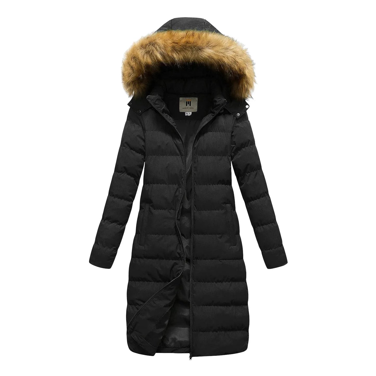 Winter Faux Jacket With Down Insulation