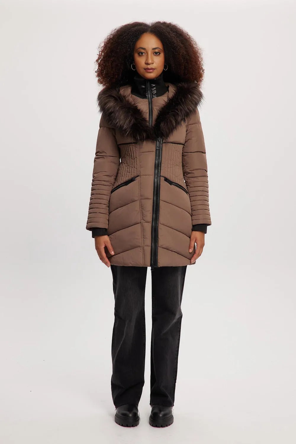 Mandy Mid length Parka