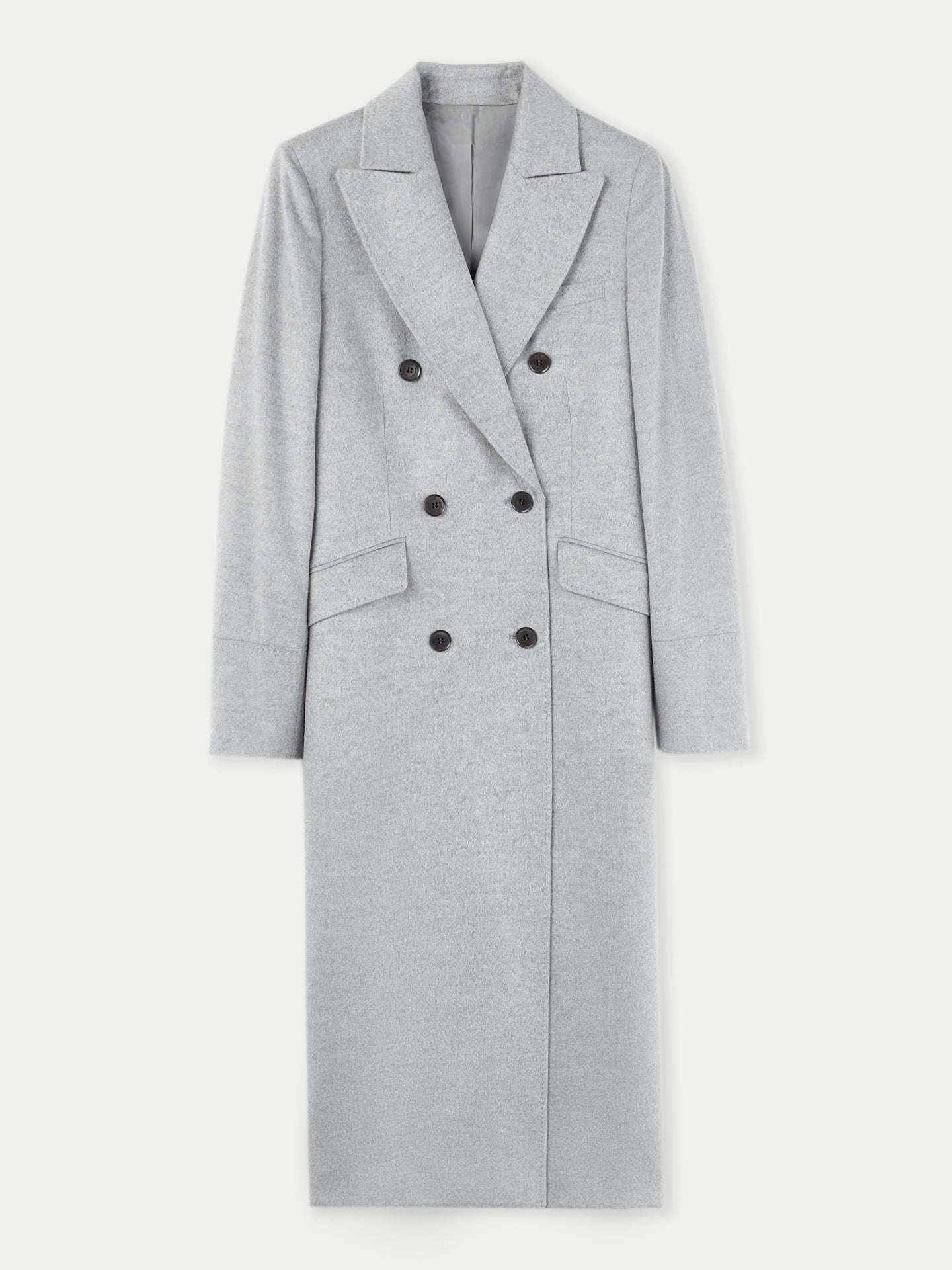 Double Breasted Longline Coat