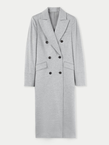 Double Breasted Longline Coat