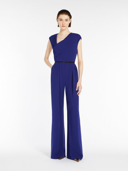 Envers satin one-shoulder jumpsuit