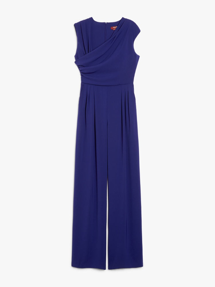 Envers satin one-shoulder jumpsuit