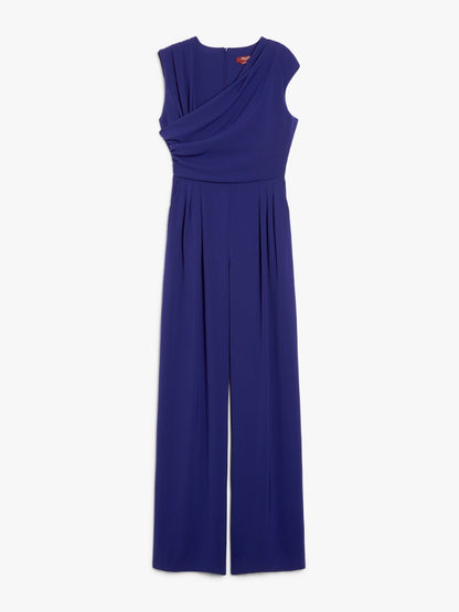Envers satin one-shoulder jumpsuit