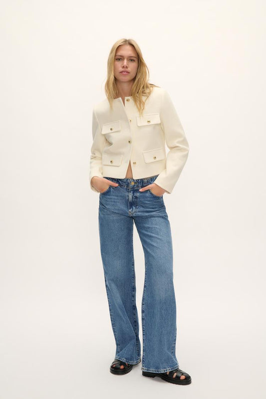 Jasmine Textured Weave Jacket