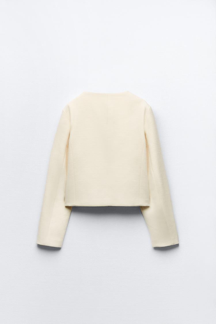 Jasmine Textured Weave Jacket